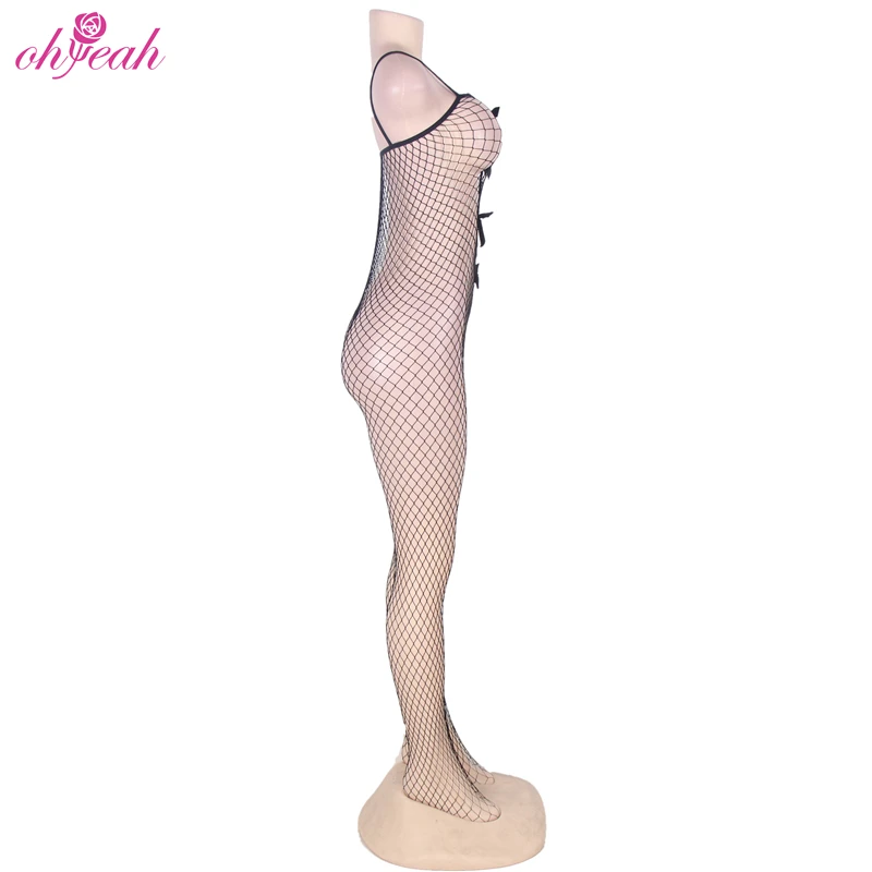 
Plus size sexy hot mature girls fishnet bodystocking for fat women 