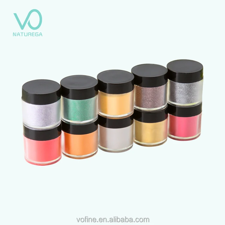 VOFINE 0.35OZ nail dip powder kit 10 colors nail professional powder dipping set diy nail dip powder kit at home high quality