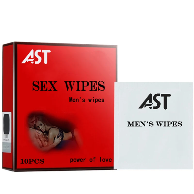 Premature Ejaculation Adult Tissue 6pcs Intimate Hygiene Delay Sex Wet Wipes for Men