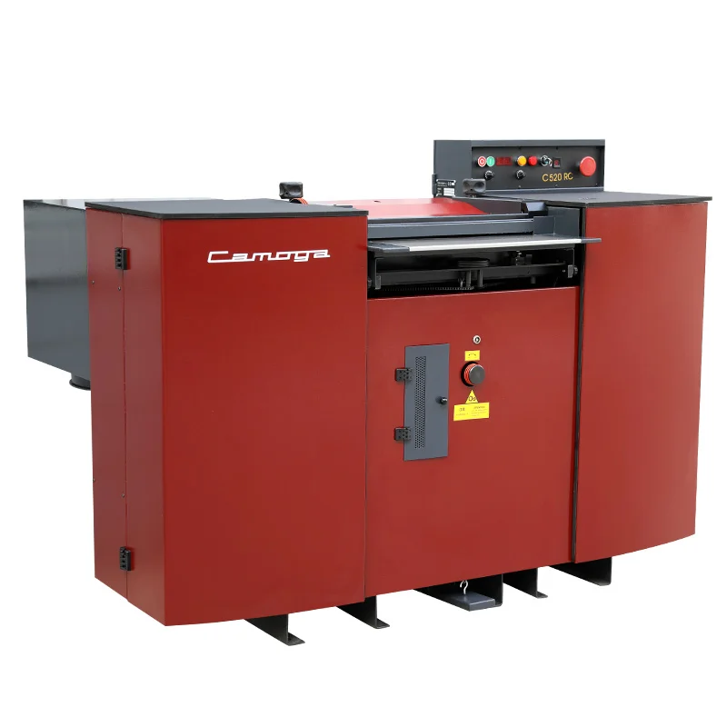 Camoga C520RC Used Shoes PU PVC Refurbished Band Knife Leather Splitting Machine