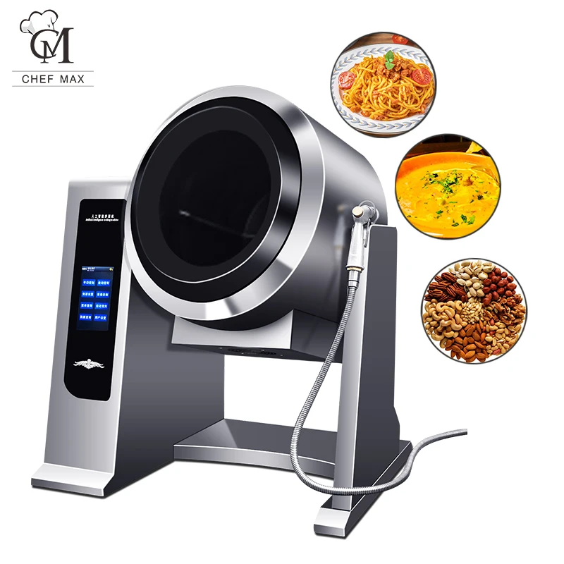 5KW Intelligent Electric Automatic Cooking Machine Robot For Fast Restaurant
