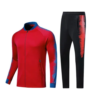 Wholesale Running Wear Zipper Jacket And Jogger Pant Athletic Men Tracksuit Sets
