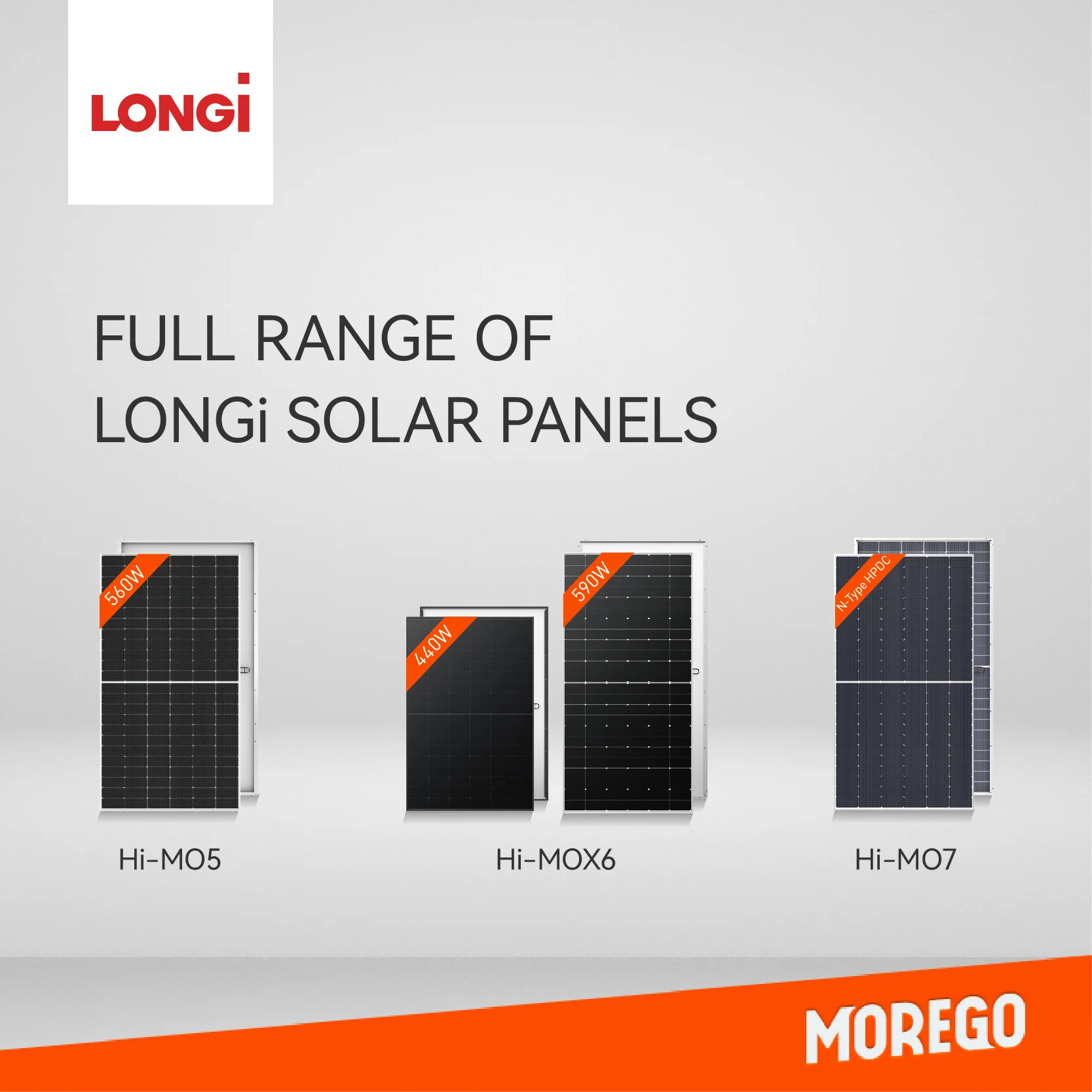 Longi solar Hi-MO X6 Guardian Anti humidity and heat double glass Solar Panel 580W 585W 590W Water resistant encapsulation
