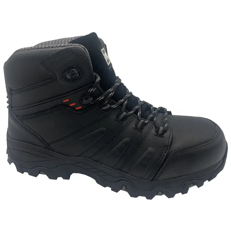 Genuine leather safety shoes cement safety shoes steel toe and steel plate