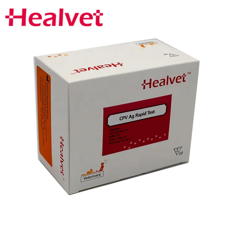 Veterinary Diagnostic Kit Rapid Test CPV Ag Parvovirus Antigen Qualitative Detection For Canine