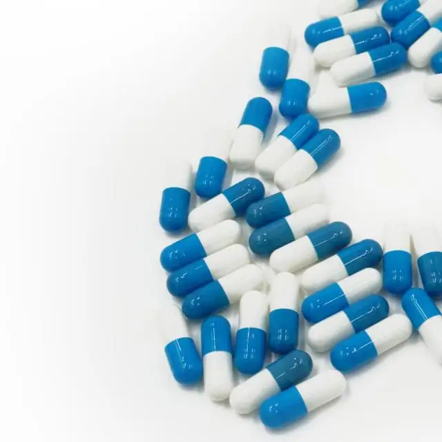 Hot-sale Blue-White Medicine Used Empty Hard Gelatin Capsules