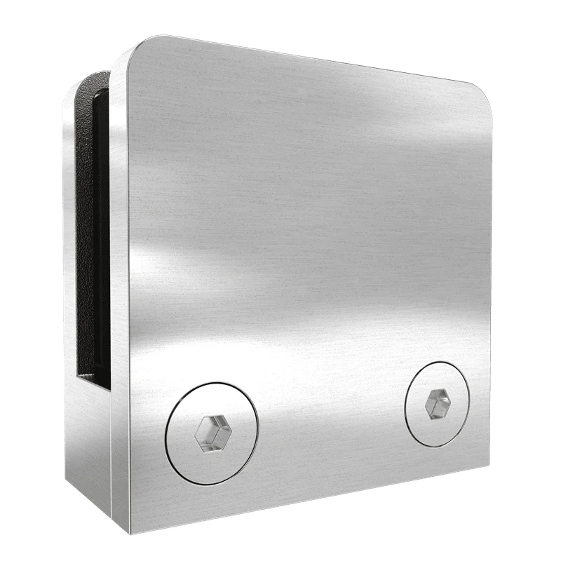 Aleader Stainless Steel Glass Clamp Square Glass Clamp Glass Clip