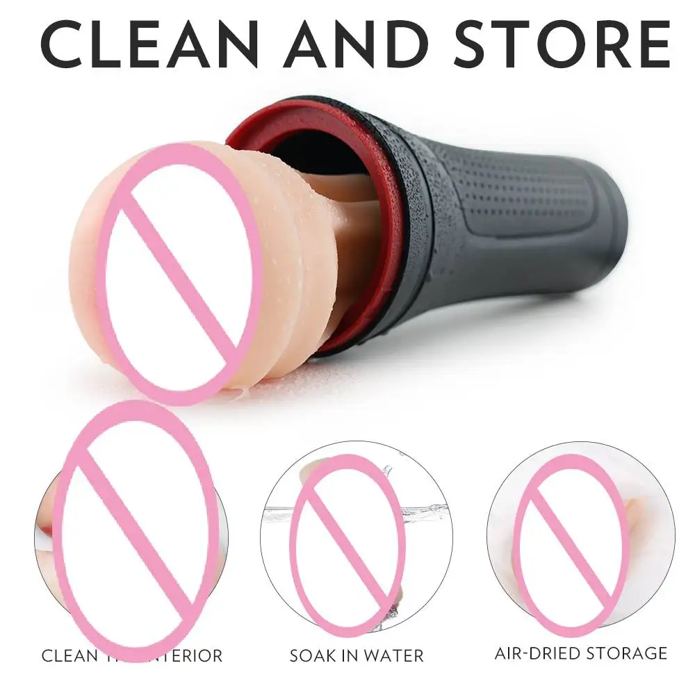 S-hande секс-игрушка вибратор мастурбация Вибрация Вагина чашка для мужчин Автоматическая машина массаж