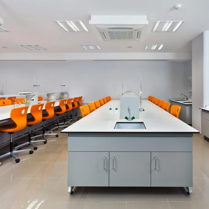 One-Stop School Supplier Chemistry Laboratory Furniture  Lab Tables Lab Work Table desk