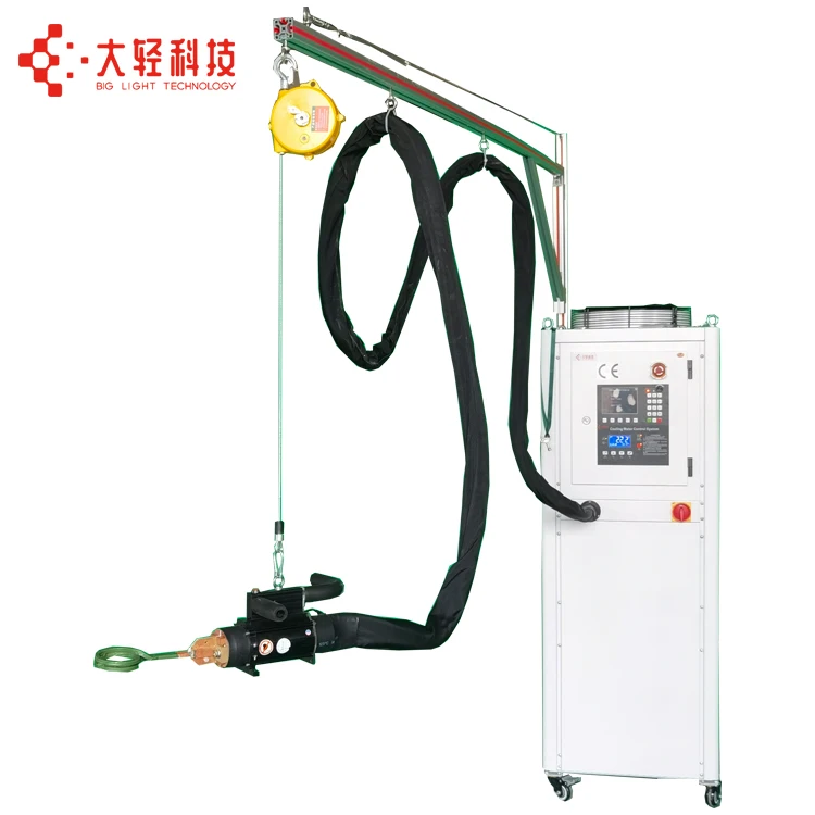 60KW High frequency induction heating machine for aluminium and brass copper pipe welding furnace