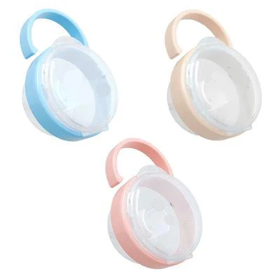 New Plastic Box Nipple Storage Case Baby Pacifier Dummy Container, YT Factory Wholesale Hot sale baby pacifier clip box
