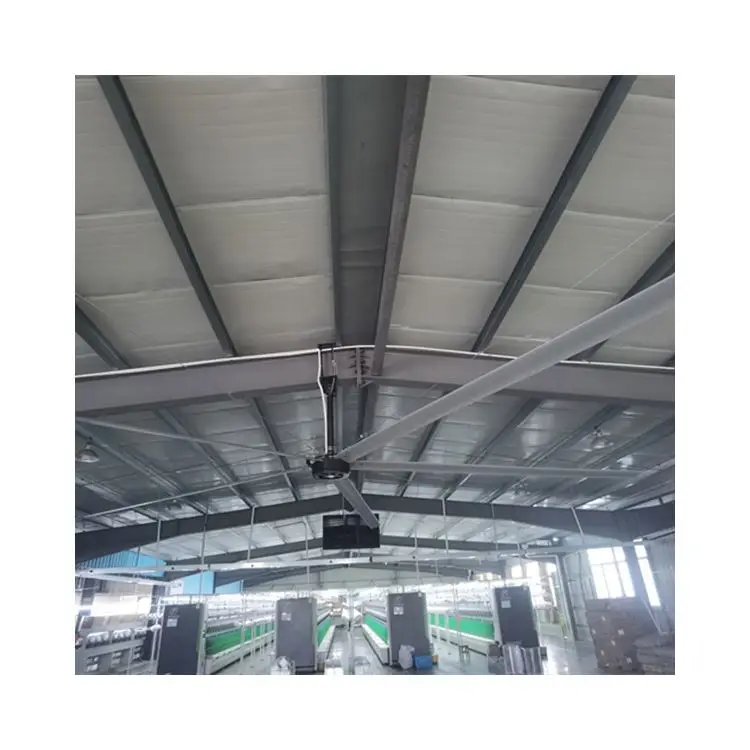Высокое качество большие размеры промышленный большой потолочный вентилятор охлаждения