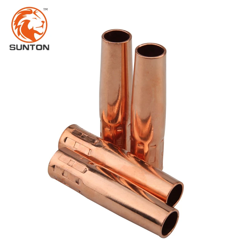 MIG Welding Torch Consumable Accessories Gas Nozzles Pana Type 200A 350A 500A Conical/Cylindrical MIG Welding Nozzle