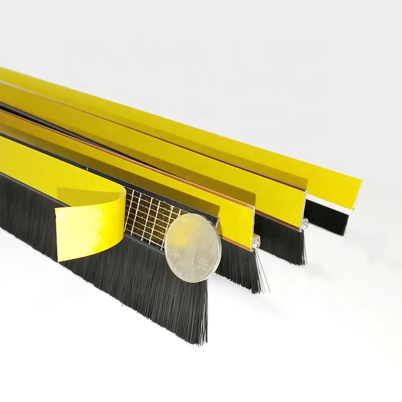 Customized brand door bottom seal strip under door sweep stopper  weather stripping noise block