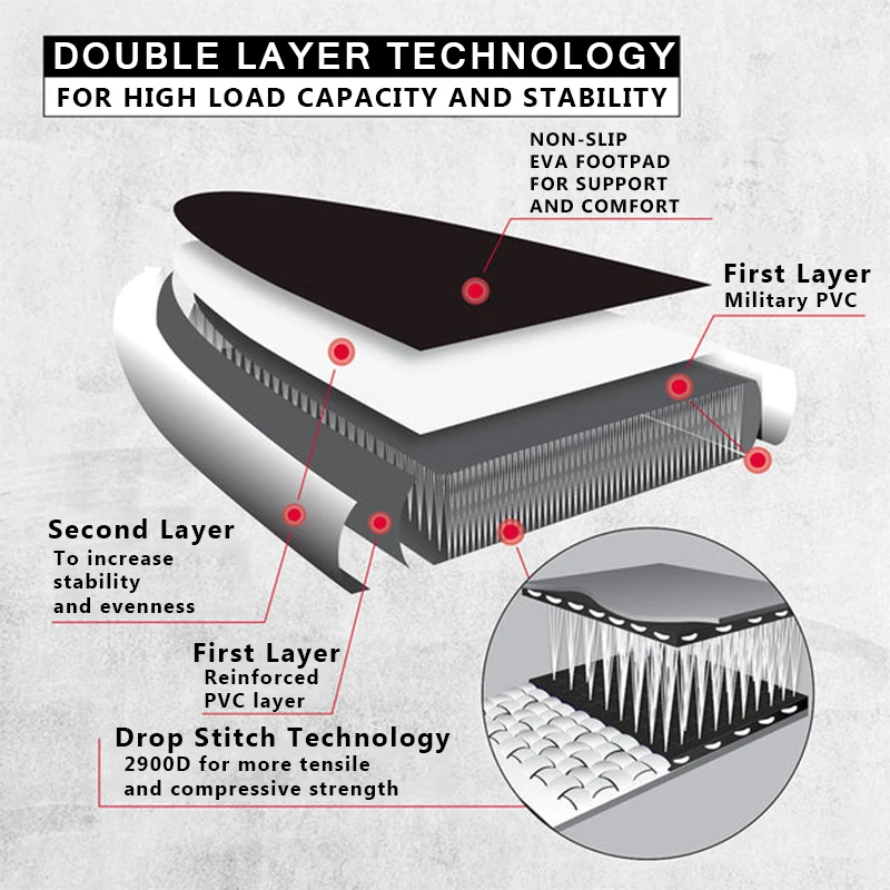 Water Sport Surfing Surfboard In Stock Light weight Inflatable PVC Air SUP Stand Up Paddle Board For Sale