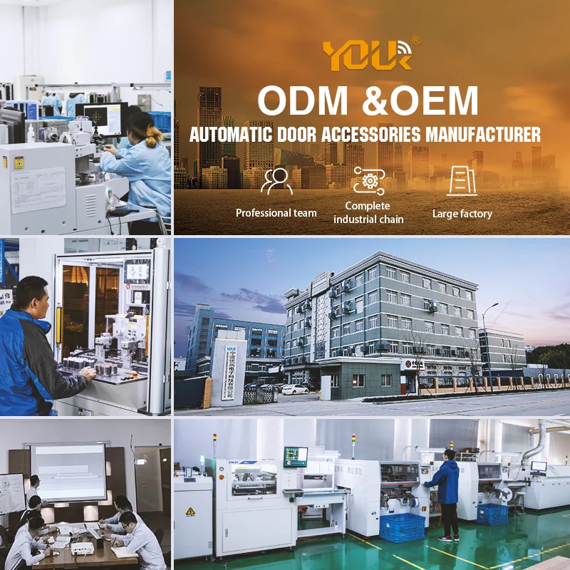 Yoursensor(YS408)Wired infrared touchless switch hand sensor use for automatic sliding door system