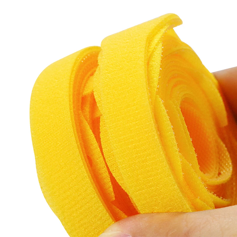 factory whosale nylon eco-friendly back to back hook and loop cable tie for Cycling and motorcycling