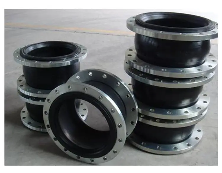 pvc pipe fittings filler threaded universal floating flange double ball rubber joint