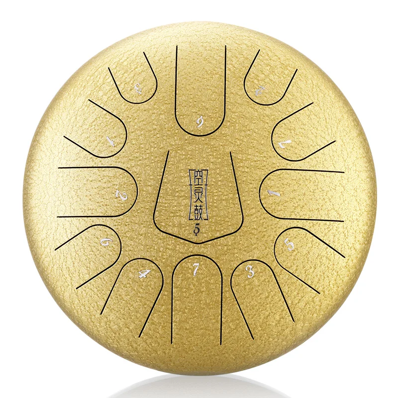 
Wholesale 12 Inch 13 Notes C Tune Handpan Steel Tongue Drum 13 Key Percussion Instrument 