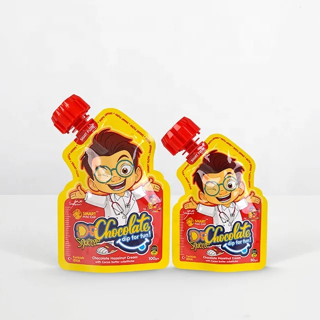 Resealable Retort Custom Plastic Liquid Packaging Stand Up Spout Pouch Bag for Milk Baby Food