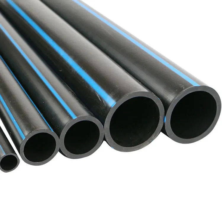 Полиэтиленовая труба высокой плотности Hdpe 4 дюйма 6 дюймов 8 для водоснабжения Pe трубы