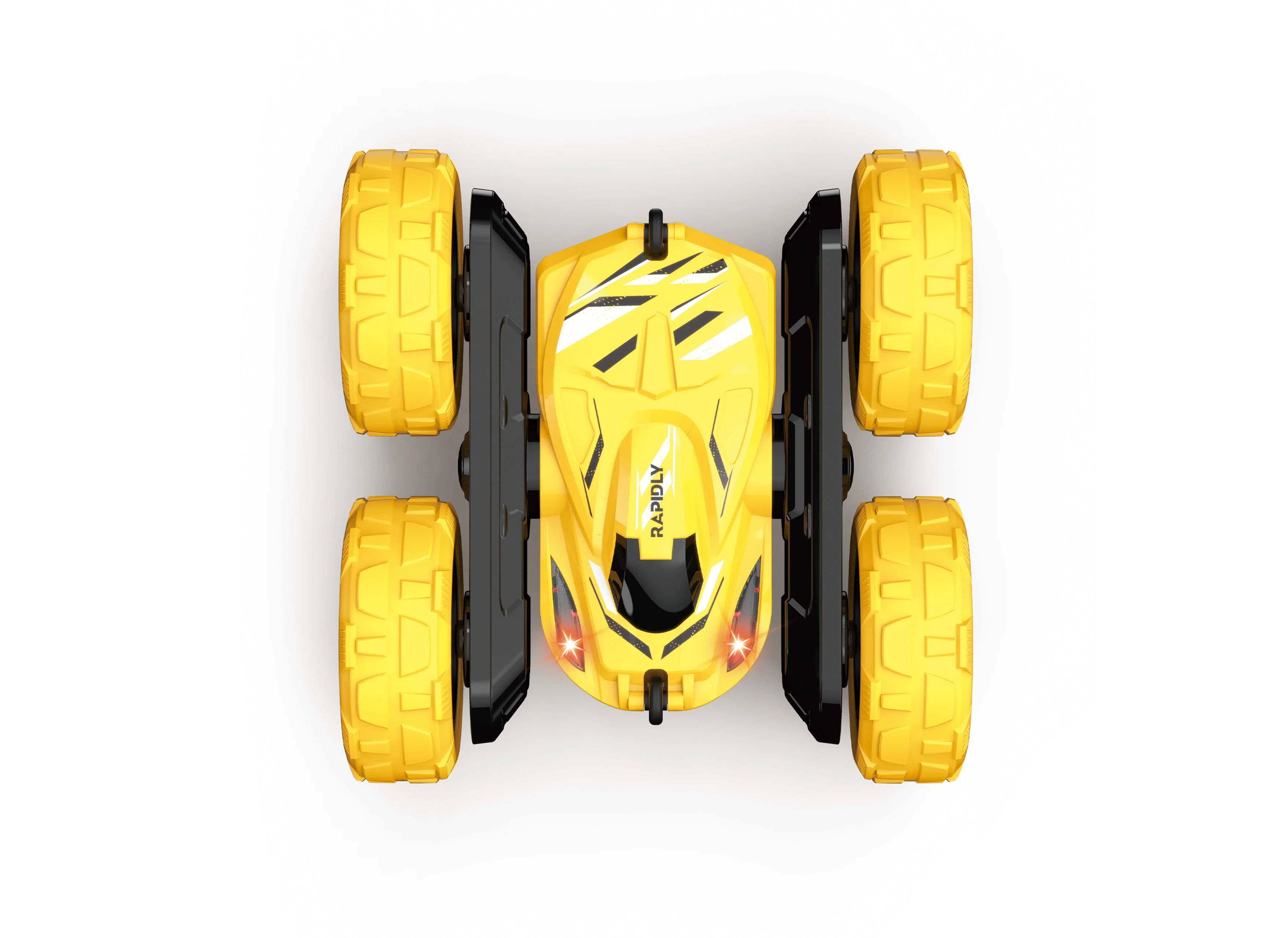 Amiqi 2 In 1 Double-Sided Track Tkkj K-03B 1/16 High Speed Car Remote Control 2.4G 4Ch Small Stunt Drift Cars Rc Electric Car