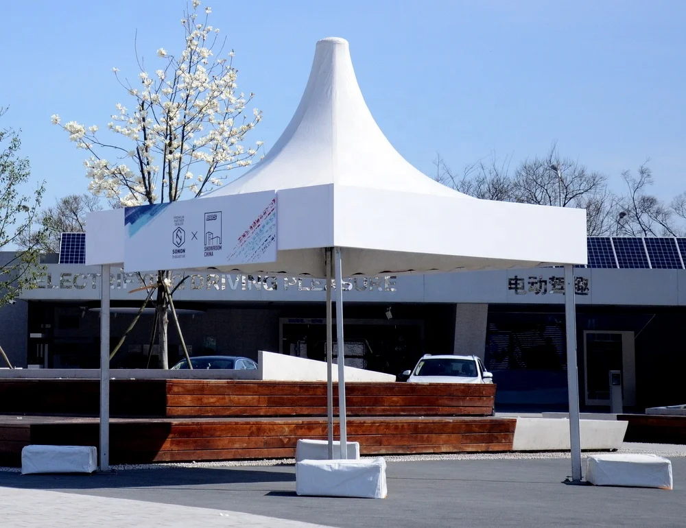 Factory Price 4x4m,5x5m,6x6m Outdoor Event Pop Up Wedding Pagoda Tent