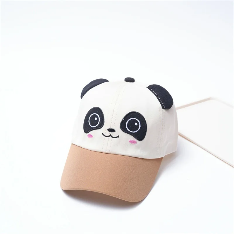 Cartoon Baseball Cap Kids Hats Panda Hat For Child