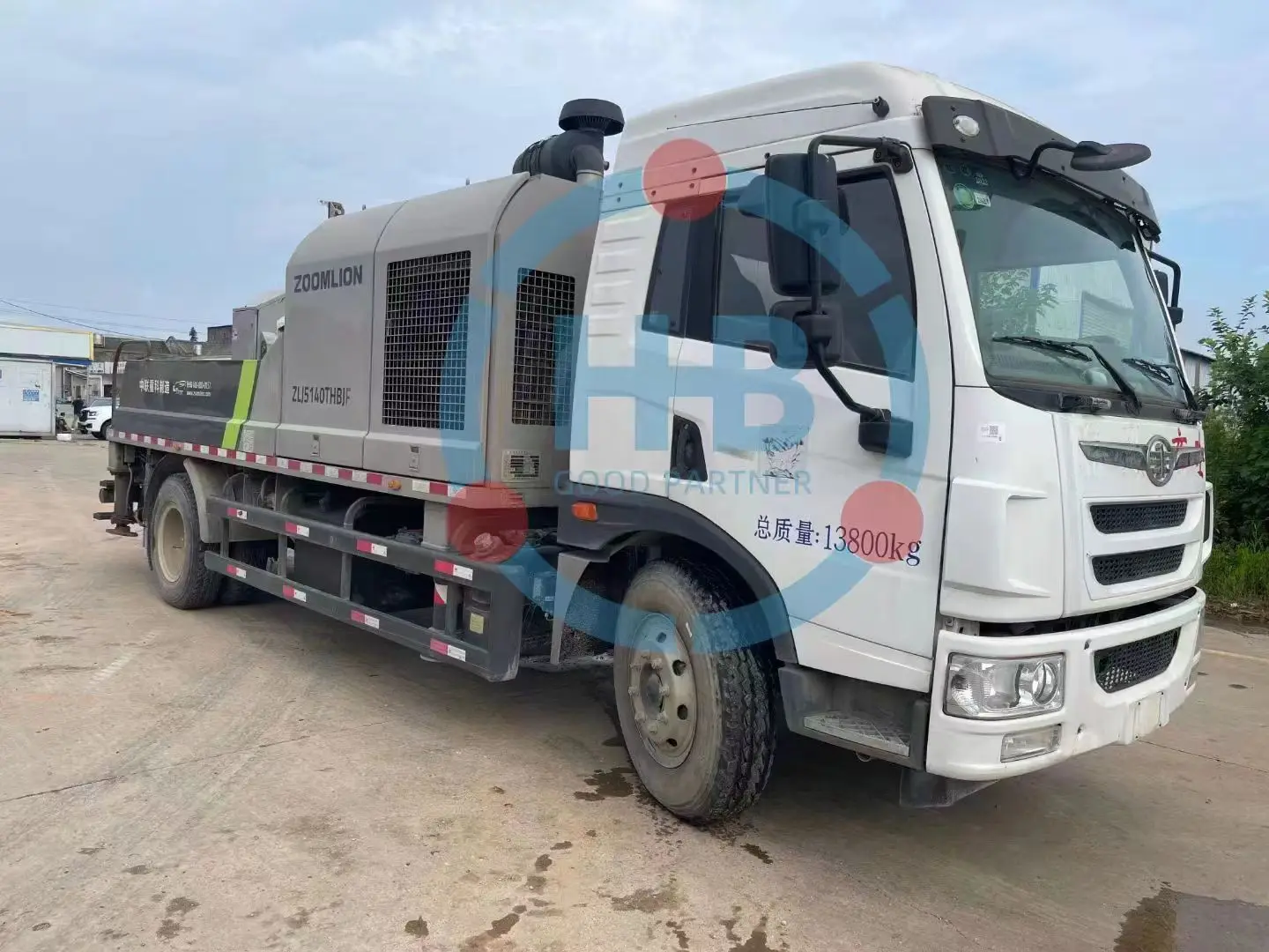 Высококачественные оригинальные насосы для бетона zoomlion Китай бетононасос isuzu грузовик