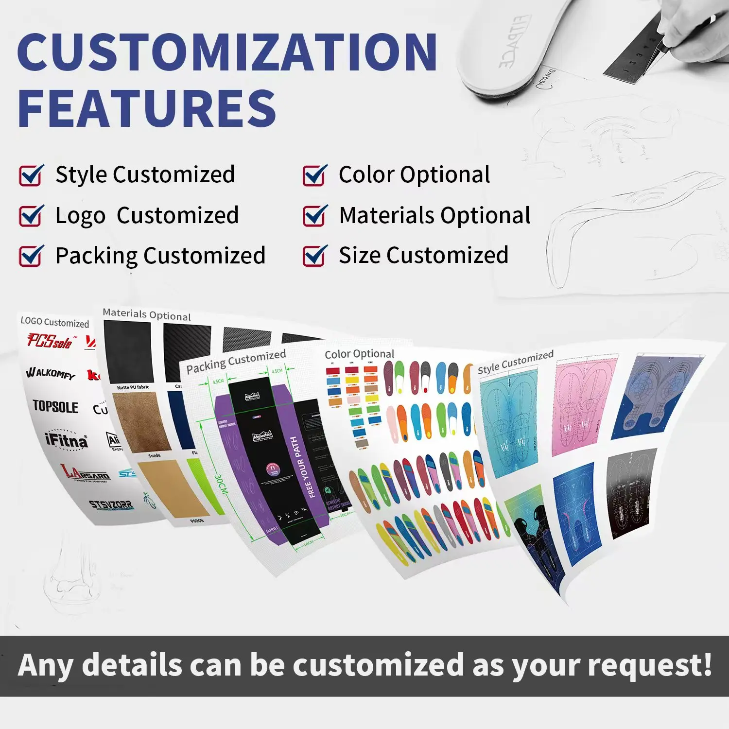 Plantilla Ortopedicas Cushioned Insoles Plantar Fasciitis Comfort Orthopedic Insoles For Shoes