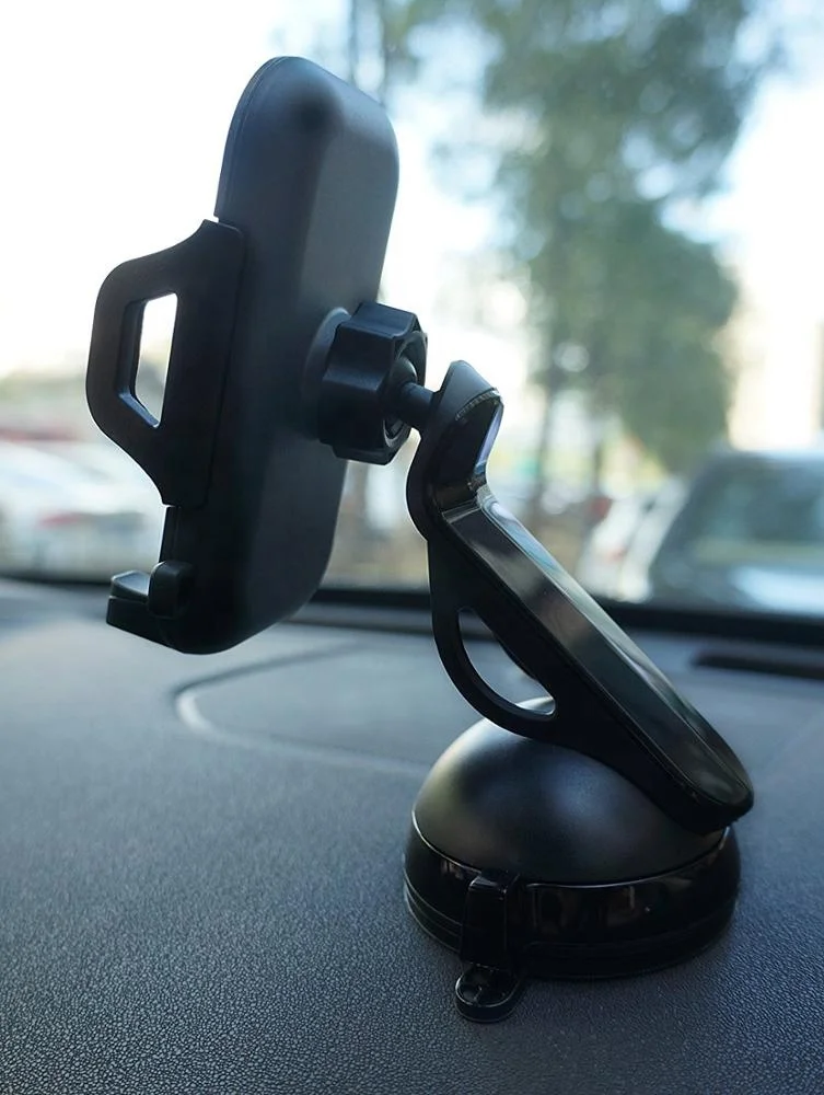 Car mobile phone bracket desktop air outlet dashboard suction cup type 360 degree rotating navigation car mobile phone bracket