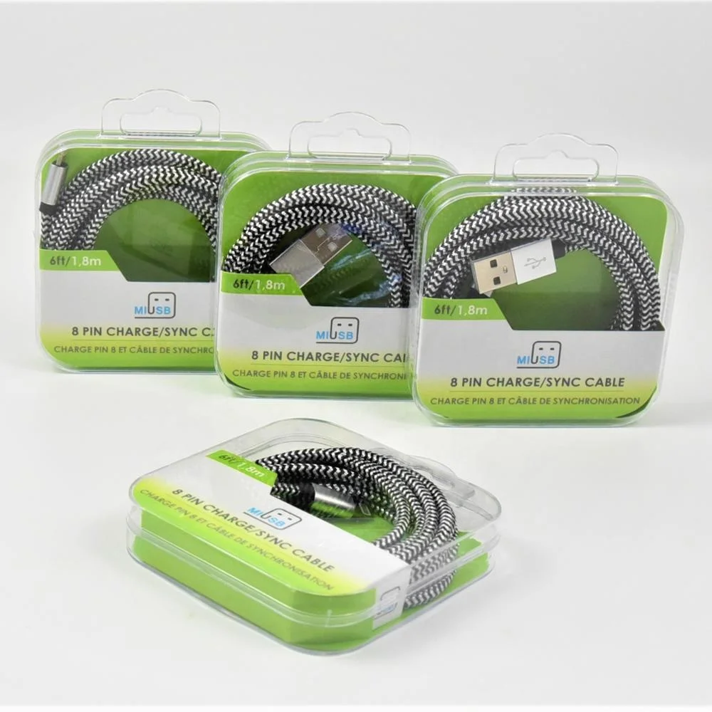 High Speed Phone Charging Cables Type c Fast Cable Nylon Braided Micro Usb Data Cable for Iphone Charger 2022 New Products