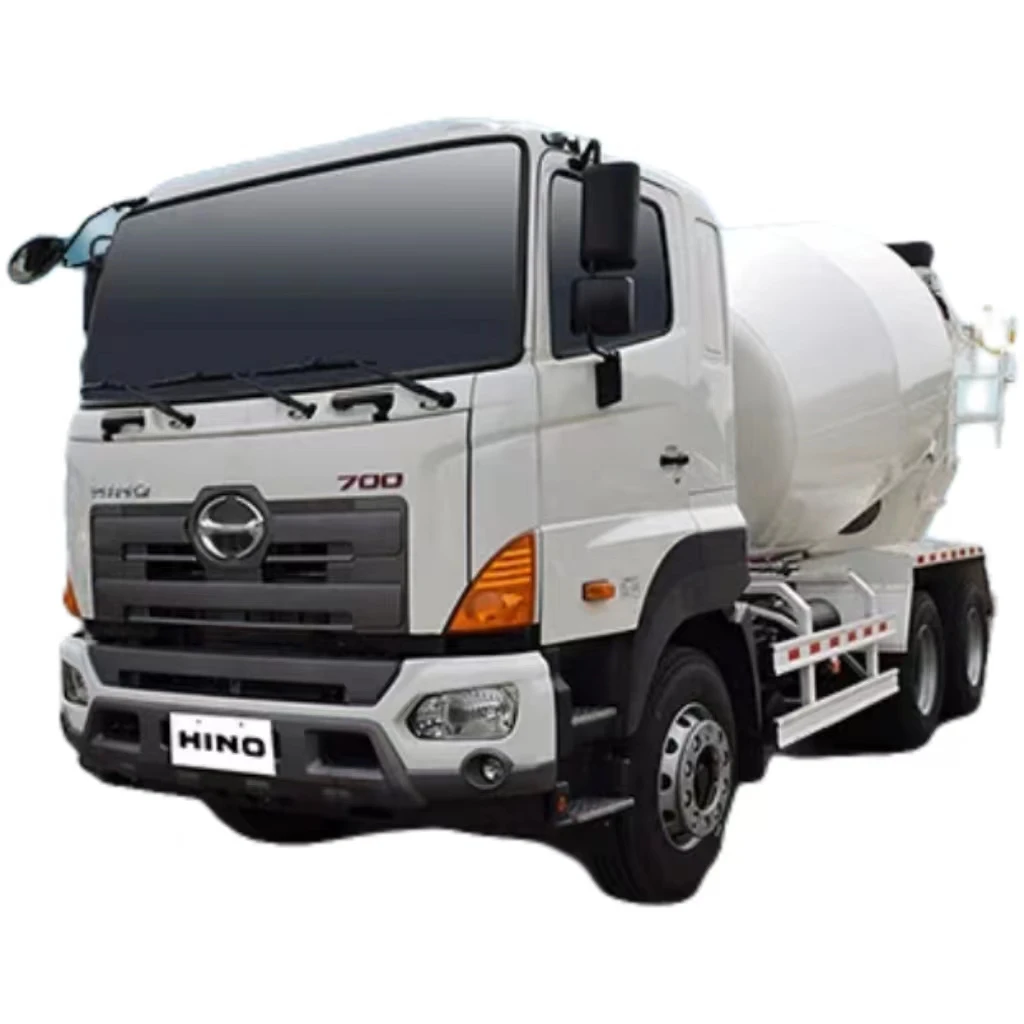 Hino 700 Series FS1ELSM Mixer Truck  Hino 700 Beton Mixer Machine Mini Cement Transit Mixing Truck Concrete Batch Mixer Trucks