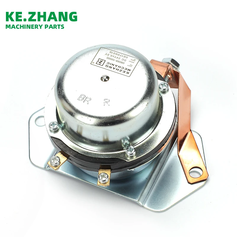Kezhang Mechanic excavator Power Switch battery relay 12V 24V BR266 BR262 08088-10000 08088-30000 for excavator spare parts