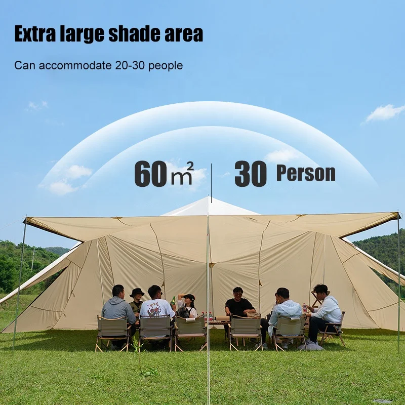 Multifunctional Lightweight Hammock Tarp Tent Camping Rain Fly Shelter Large Waterproof Camping Tarp Awning Tent