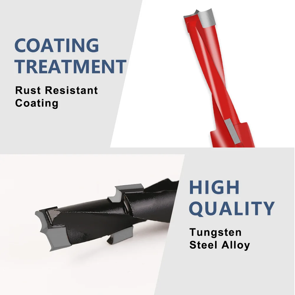 TCT Woodworking Hole Saw Hinge Boring Step Drill Bits Blind Hole Through Hole Row Drill Tungsten Carbide Bit Set
