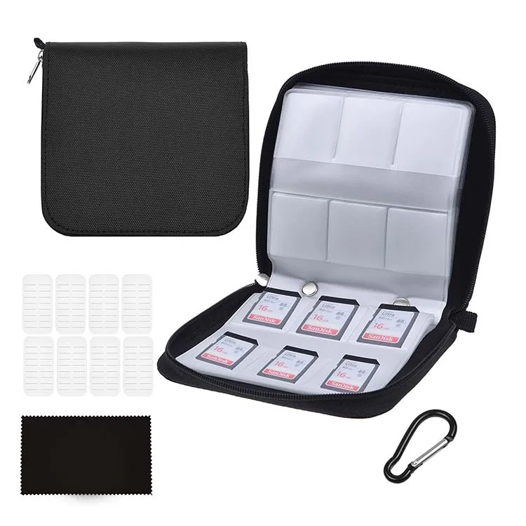 Чехол с 88 слотами для карт памяти