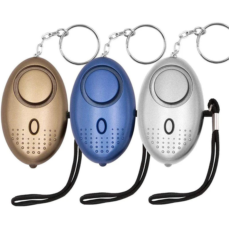 
Emergency Personal Alarm Siren Keychain with LED Lights Men Women Children Elderly Self Defense Electronic Device 
