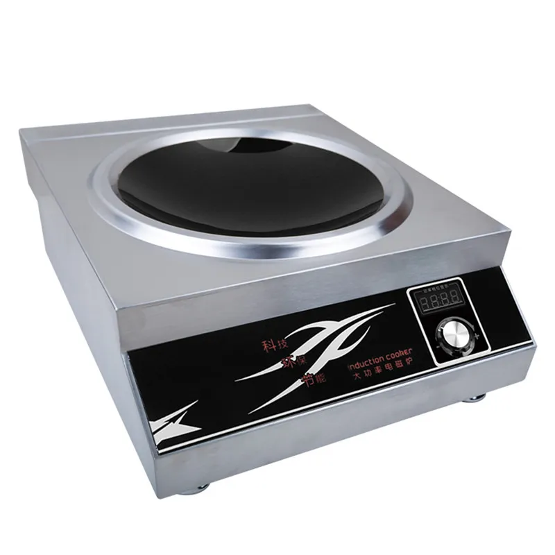
Commercial induction cooker 5000W high power smart touch screen fast induction cooker hotel restaurant big firepower 