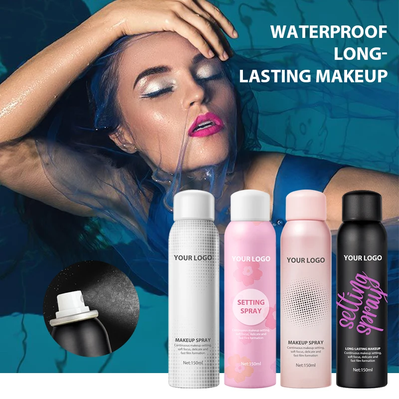 Custom Installningsspray Waterproof Setting Spray Makeup Private Label Makeup Setting Spray Long Lasting Makeup Setting Spray