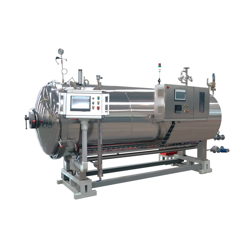 Horizontal Autoclave Food Canning Cooking Retorts Autoclave Machine