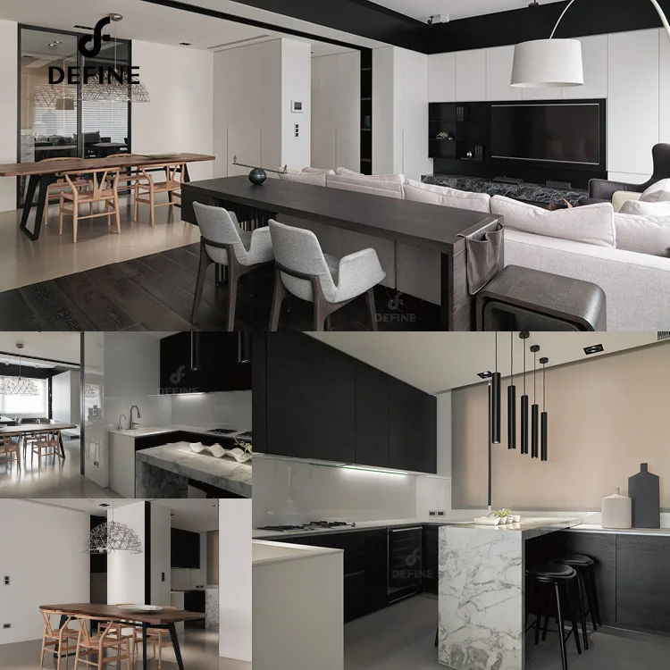 One Stop Solution Project With Full Furniture Set Italian Style House Luxury Living Room Furniture