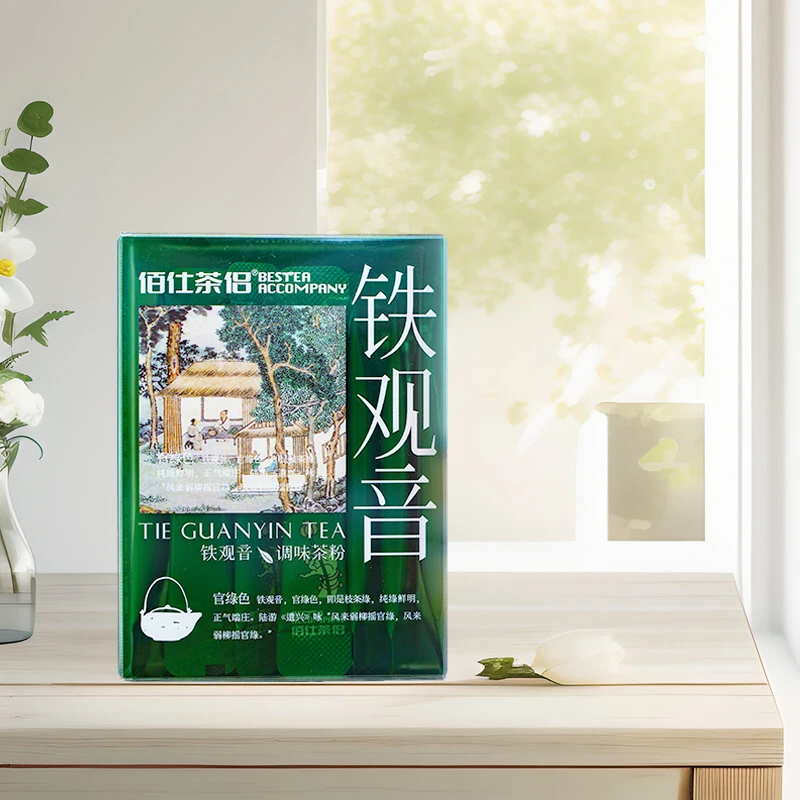 Мгновенный чайный порошок Tieguanyin легкий аромат орхидеи сильный вкус стойкая сладость