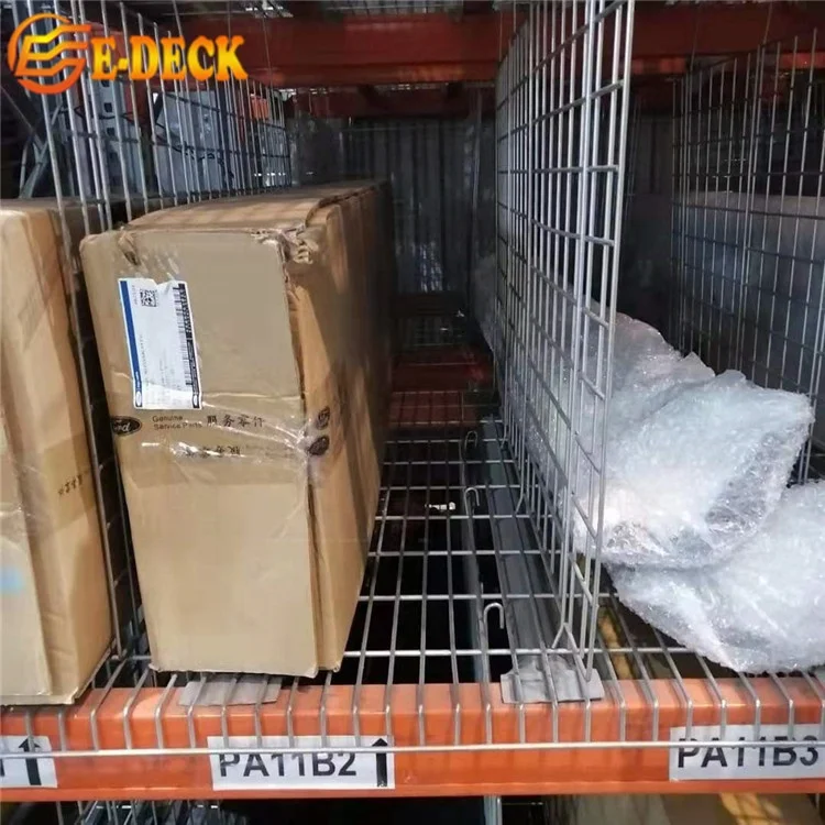 Складской металлический подвесной оцинкованный регулируемый портативный сетчатый разделитель из стали и цинка для настила