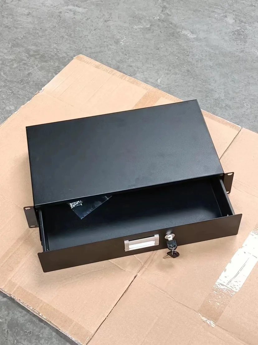 XYY New PE Plastic Flight Case 390 Deep Wireless Microphone Cabinet Case 2U 3U 4U 6U