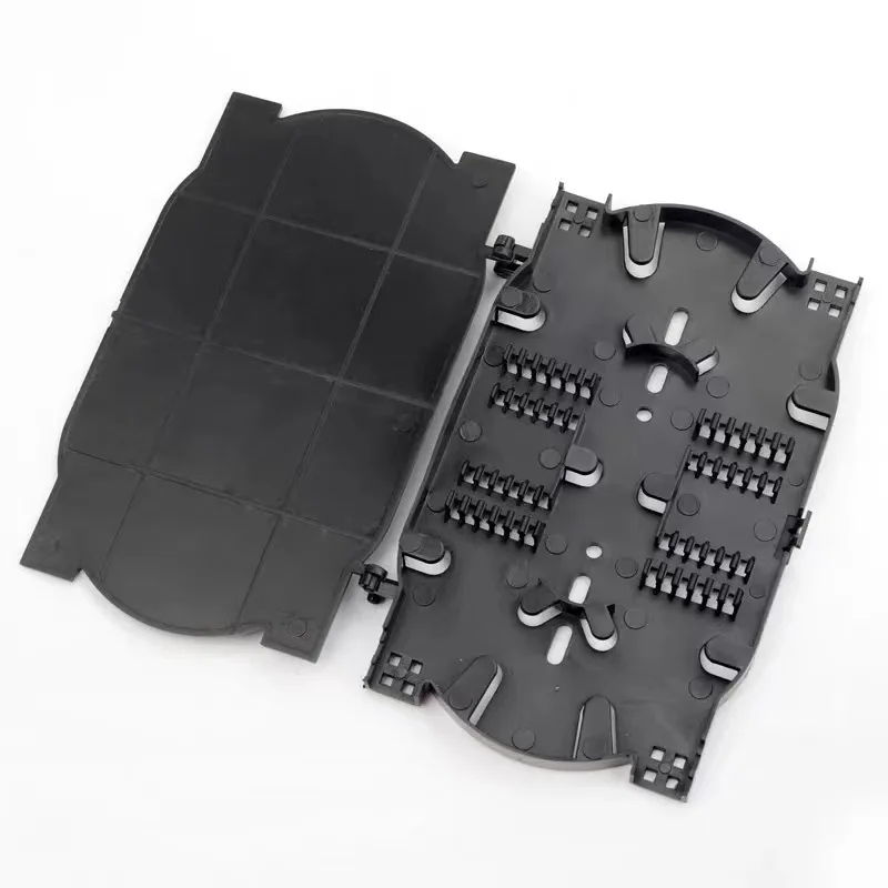 RENEW-1024 factory price 24 core ABS ODF tray fiber optic splicing tray with cover