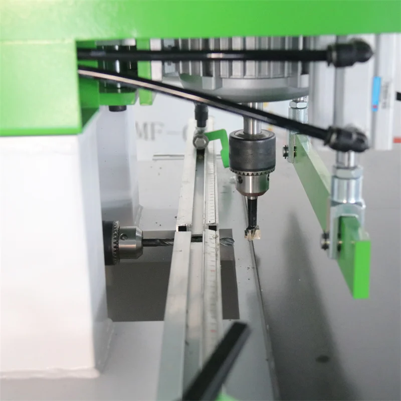 QDLW Multi-spindle Double Rows Wood hole Drilling Machine Wood Boring Machine