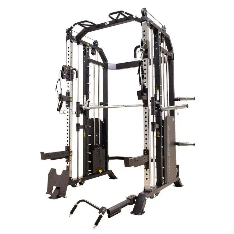 High Quality Smith Rack Machine Unisex Smith Comercial Comprehensive Fitness Exercise Smith Machine Multi Functional Squat Rack