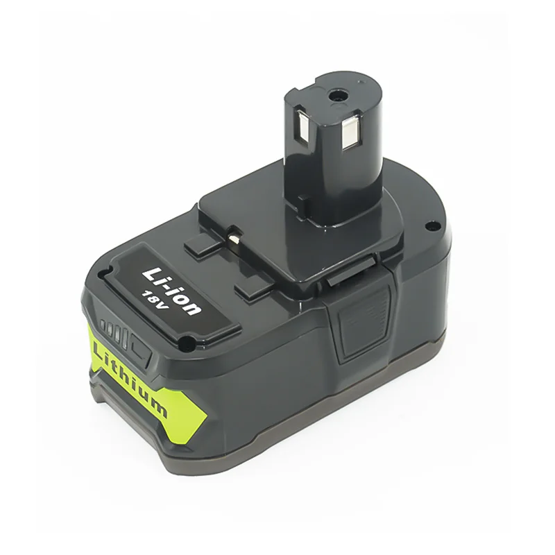 Перезаряжаемая батарея, совместимая с литиевой батареей Ryobi 18 в 4000 мАч P108 P107