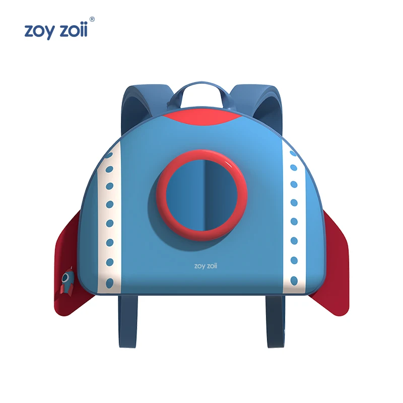 ZOYZOII B8 Rocket School Bag For Primary School Kids Student Boy Aged 5 12 Primary Anti lost Camping Backpack